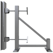 Shuttering support inclinable | without squared timber